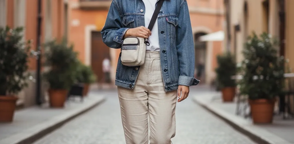 กระเป๋าสะพายแฟชั่น crossbody ผลิตตามแบบ สกรีนโลโก้